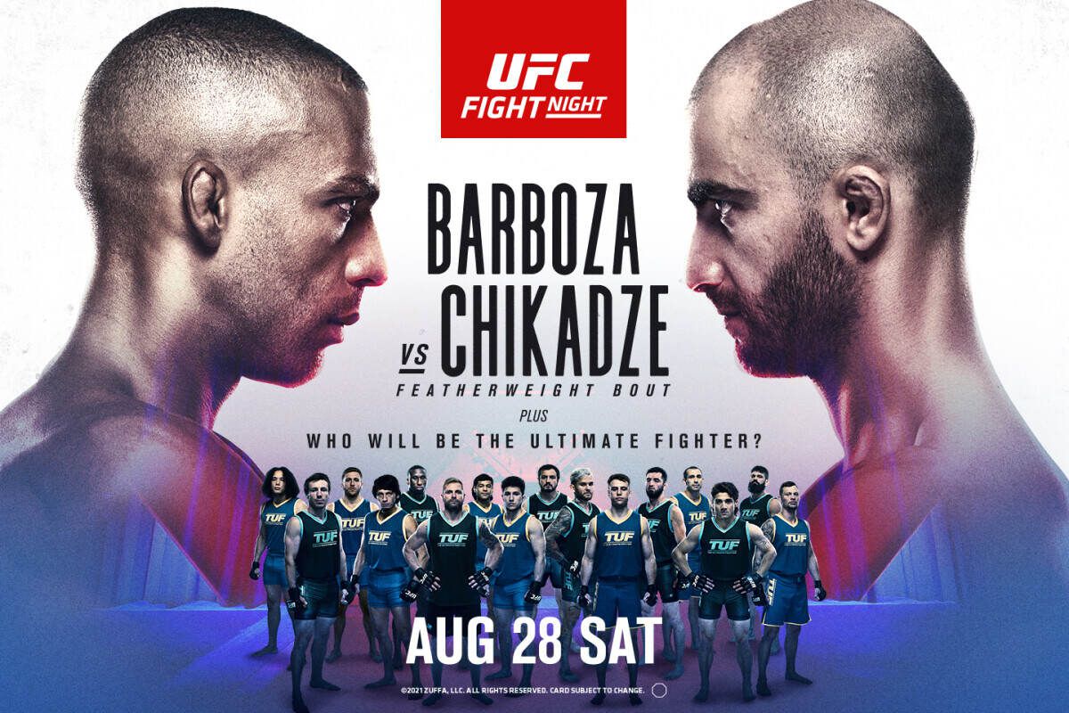 Watch live UFC Vegas 35: Eddson Barboza vs. Giga Chikadze - Photo 2