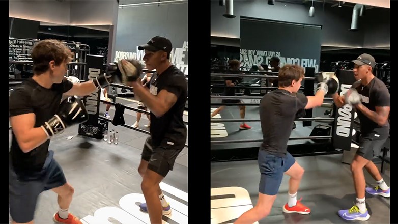 End of Venom, to the 'Spider -Man' Tom Holland also practiced boxing to film - Photo 1