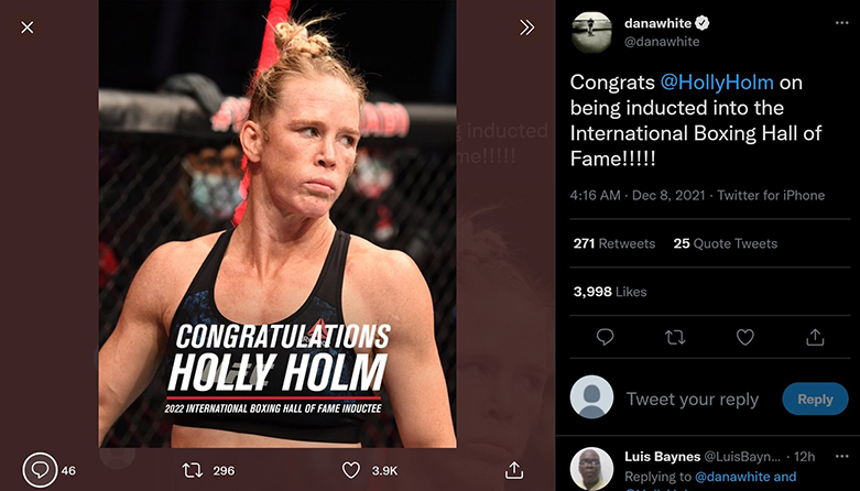 Holly Holm is nominated to the fame lobby of the boxing village - Photo 2
