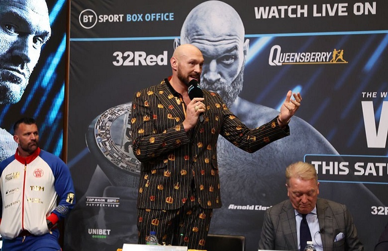 The press conference for Fury - Whyte became a chaos because two fighters demanded to fight - Photo 2