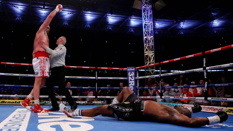 Fury lowered the Whyte Technical Knock -Out in the 6th half - Photo 2