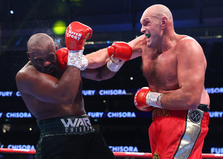 Fury overwhelmed Chisora ​​in 10 rounds, challenging Usyk to unify the belt - Photo 3