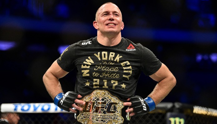 Goerges St -Pierre predicts Connor McGregor will not Dustin Poirier in the second half in the battle in UFC 264 - Photo 1