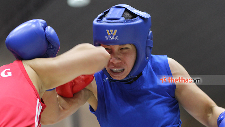 Ha Thi Linh loses close to Portuguese boxer in the 1st round of Olympic - Photo 1