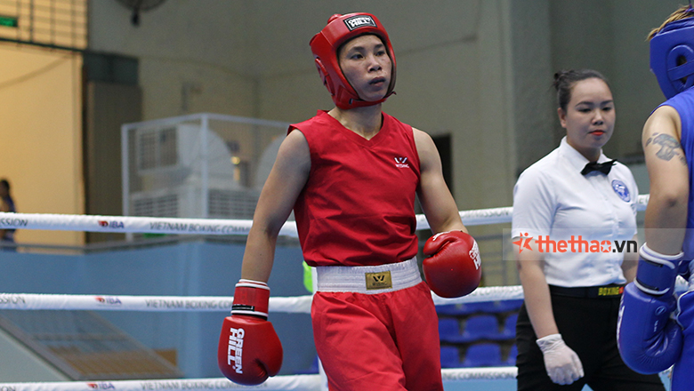 Ha Thi Linh won the second consecutive match at the Paris Olympic qualifying round - Photo 1
