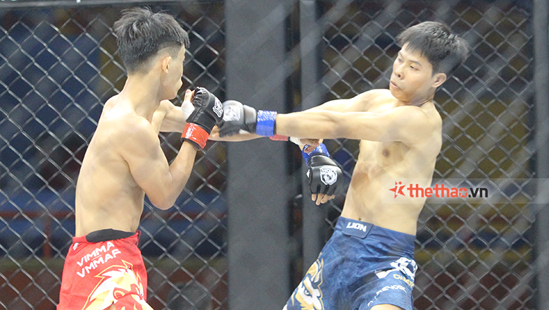 Hai Phong boxer won on the launch day of Lion Championship - Photo 1