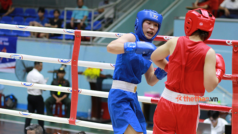 Hanoi boxers defeated the national player who has just attended the world boxing - Photo 1