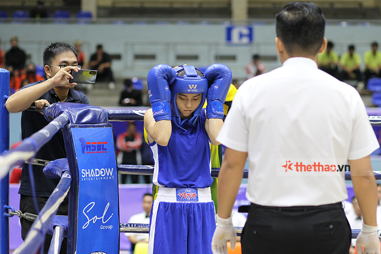 Huu Hieu loses close to the opening day of the national boxing tournament - Photo 1
