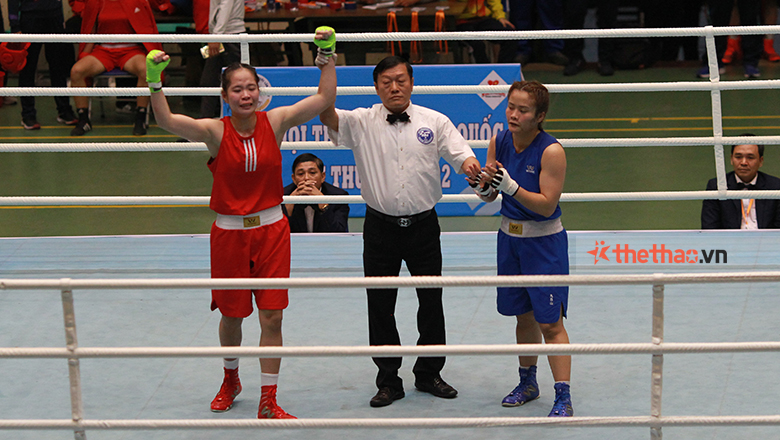 Huyen Tran, Ngoc Tran overcame the athletes to play Boxing at ASIAD 19? - Photo 3