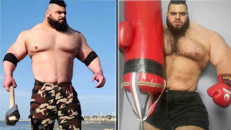 Iran's 'Hulk' runs in the professional boxing debut - Photo 1