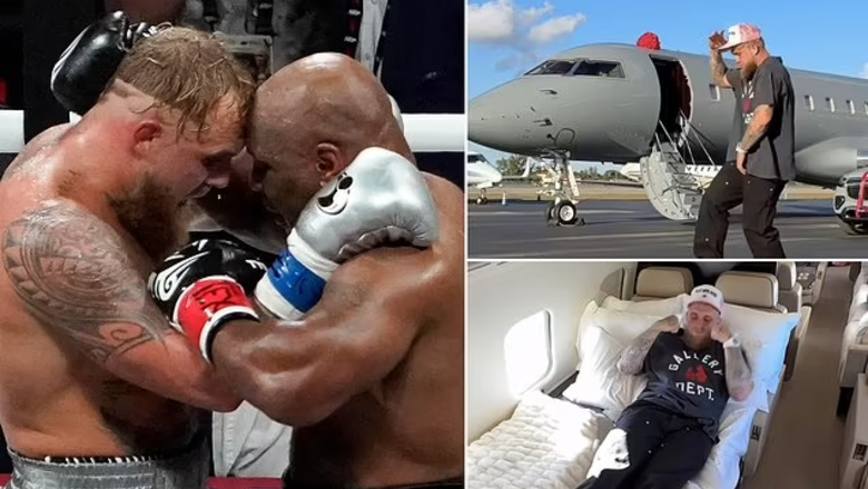 Jake Paul bought private plane after the match against Mike Tyson - Photo 1