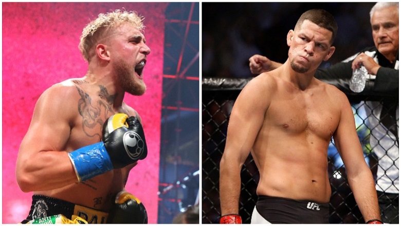 Jake Paul continues to declare Nate Diaz: 