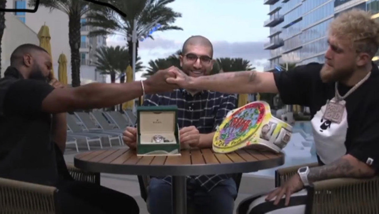 Jake Paul donated 350 million Rolex watches to Tyron Woodley right before the rematch - Photo 1