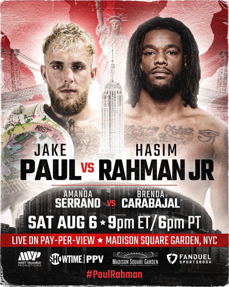 Jake Paul fights his son Hasim Rahman - Photo 1