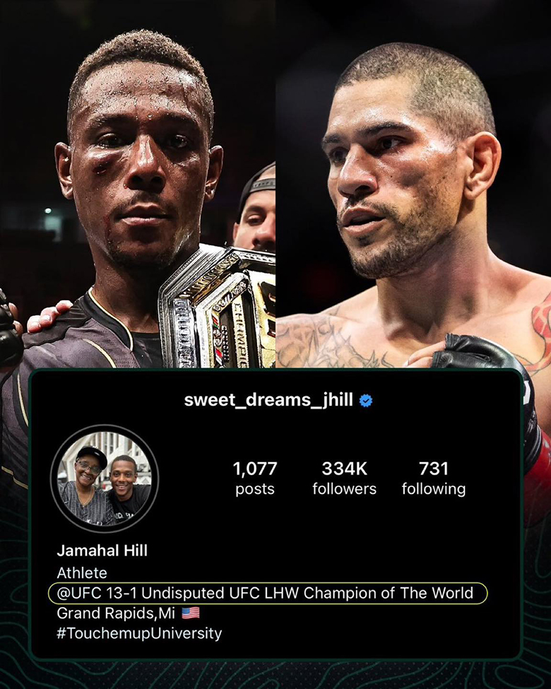 Jamahal Hill 'imitated' Topuria, recorded the match results at UFC 300 - Photo 1