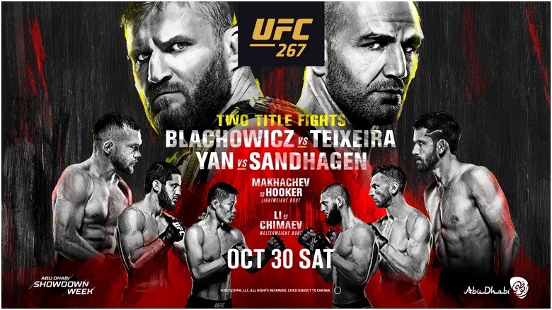 UFC 267 schedule: Jan Błachowic vs. Glover Teixeira - Photo 3