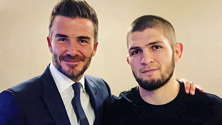 Khabib shared about David Beckham's shock proposal with me - Photo 1