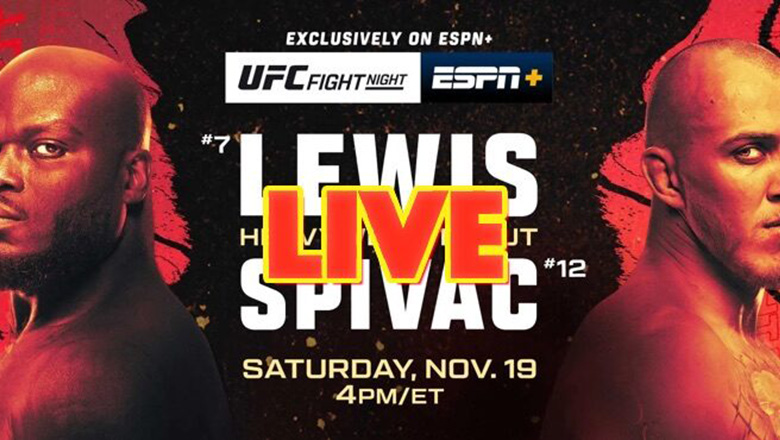 Watch live UFC Fight Night: Lewis vs Spivak on any channel - Photo 2