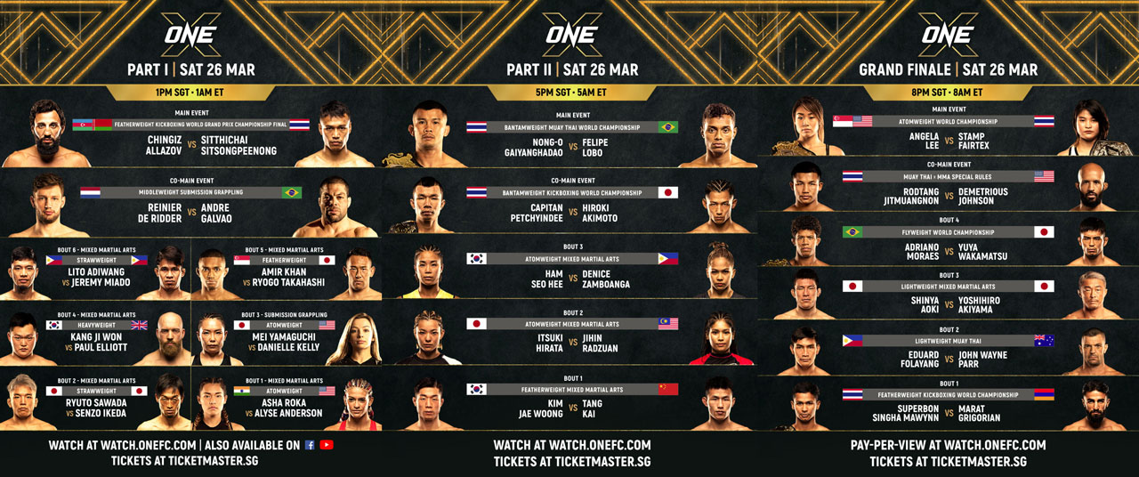 Link to watch live One X - Event to celebrate 10 years ONE Championship - Photo 2