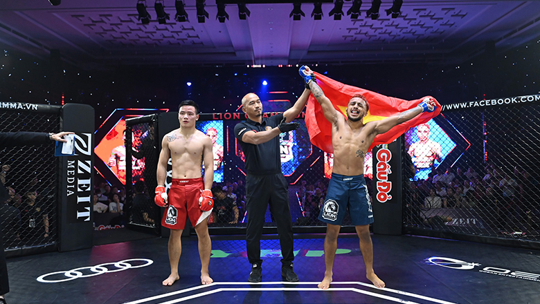 Lion Championship 10: Jujitsu Brazilian player defeated the MMA Asian champion - Photo 1