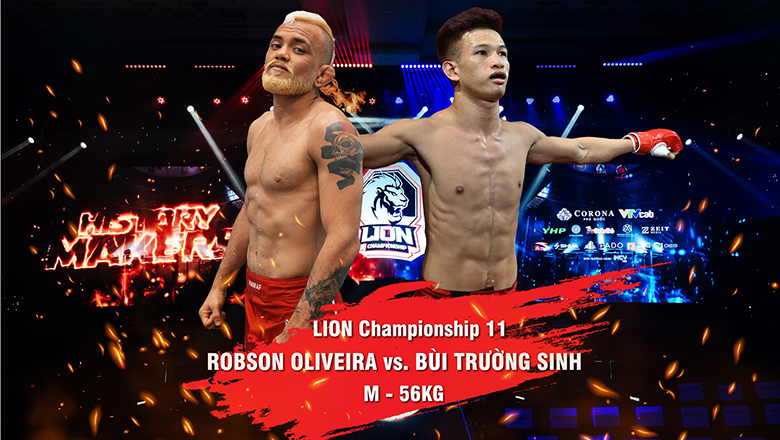 Lion Championship chose a new fighter in 2023 to compete with Robson Oliveira - Photo 2