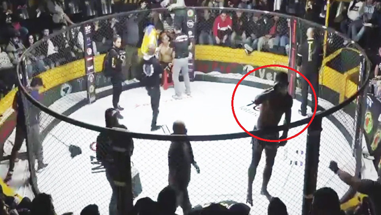 MMA boxer explained the action of drinking beer in the middle of the match - Photo 1
