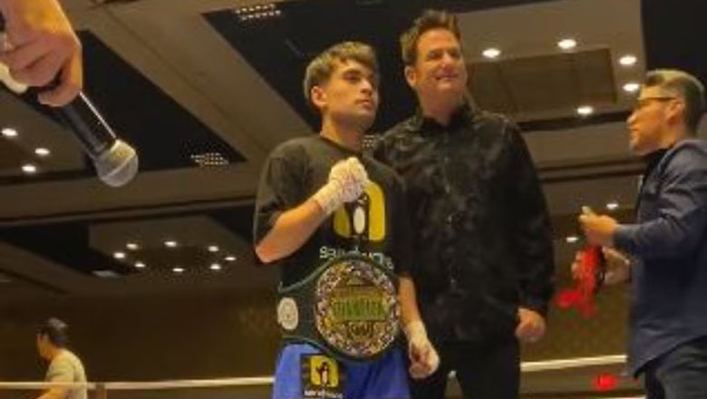 Manny Pacquiao's son won in the US - Photo 1