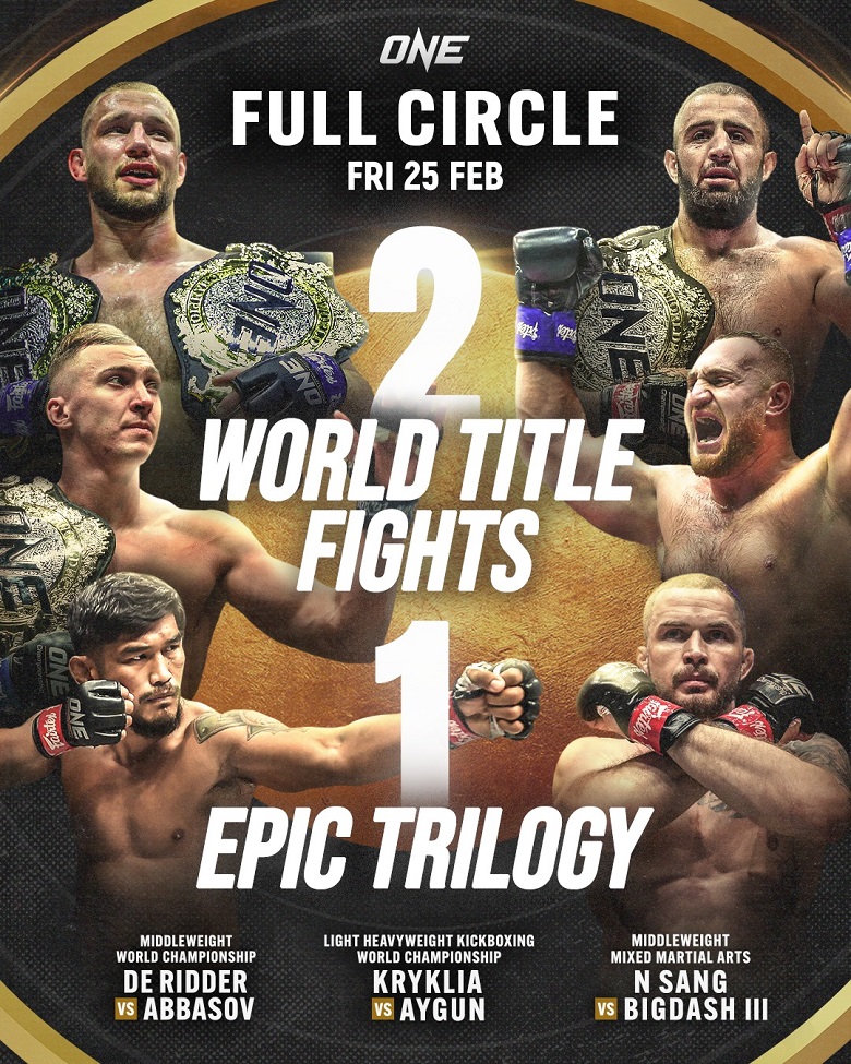 ONE Championship - One: Full Circle - Photo 1