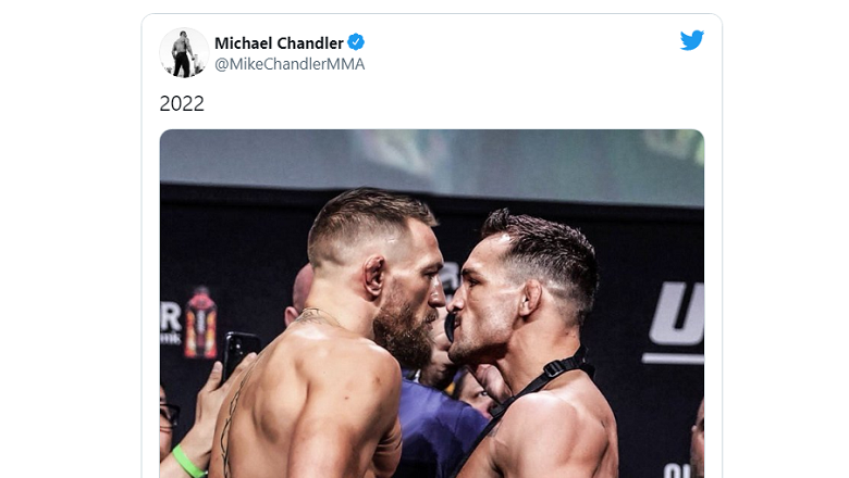Michael Chandler and Conor McGregor intend to go to the floor next year - Photo 1