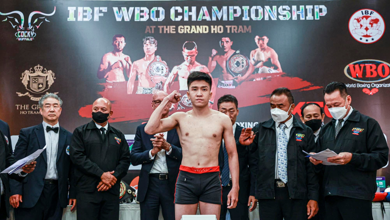 Satan Minh Phat confronted the Chinese champion, challenging the Wbo Global Belt - Photo 1