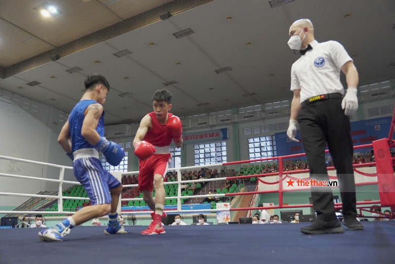 Nghe An boxer defeated Minh Phat in the national boxing tournament - Photo 1