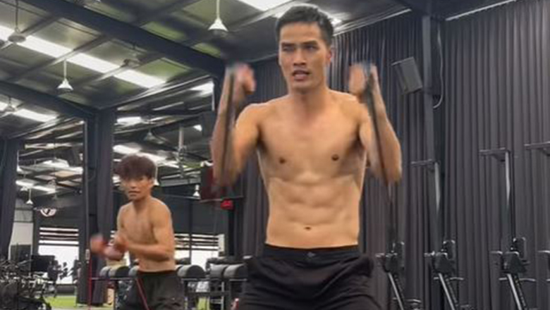 Nguyen Ngoc Hai successfully reduced 5kg, continued to cut the weight before the WBA South Asia belt match - Photo 1