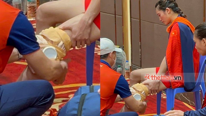 Nguyen Thi Tam's injury is good, bright with ASIAD - Photo 1