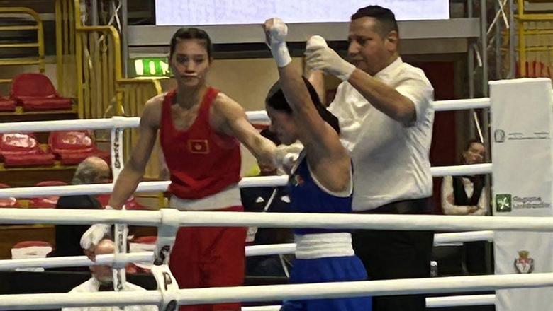 Nguyen Thi Tam lost to Ireland boxer in the 1st round of Olympic - Photo 1