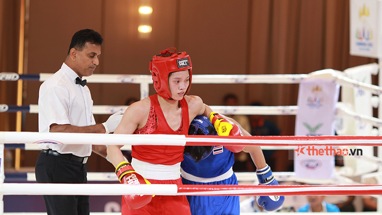 Nguyen Thi Tam was injured, stopped early at SEA Games 32 - Photo 1