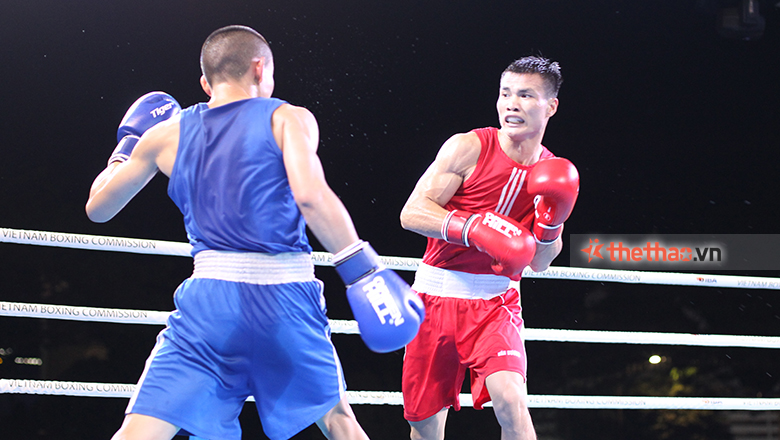 Nguyen Van Duong opened the 2nd qualifying round of Boxing Vietnam - Photo 1