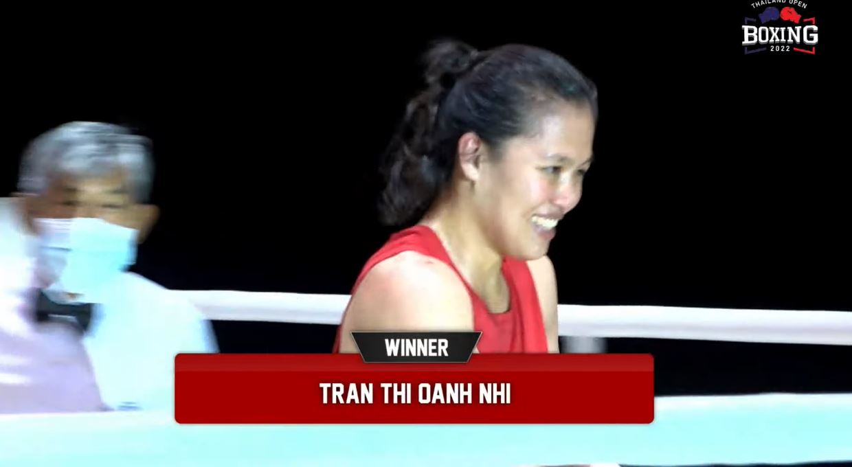 Oanh Nhi Ha has no opponent, Vietnam has 1 more ticket to the finals of Boxing Thailand - Photo 1