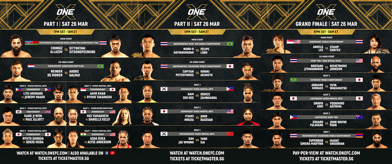 One X schedule: What is special about the 10th anniversary event of One Championship? - Photo 1
