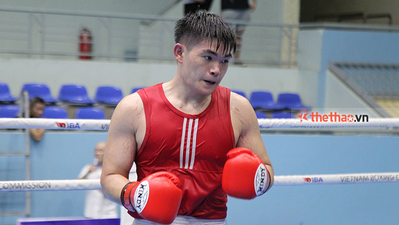 Pham Dang Luu lost at the beginning of the second half, stopped at Boxing U22 and Asian Children 2025 - Photo 1