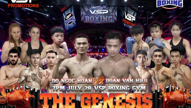 Professional Boxing Schedule VSP The Genesis - Photo 2