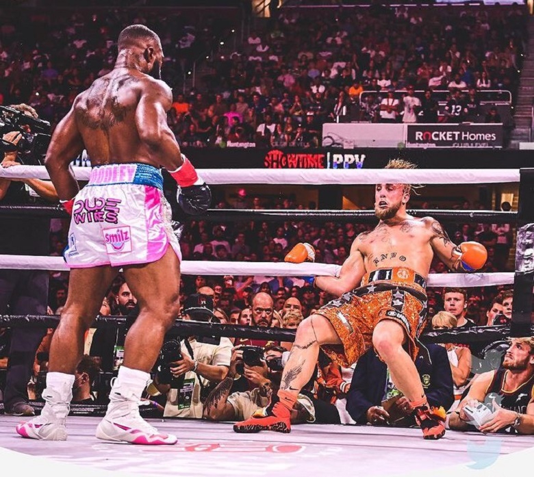 Revealing the sky: did Jake Paul agree with Tyron Woodley to not be lowered? - Photo 1