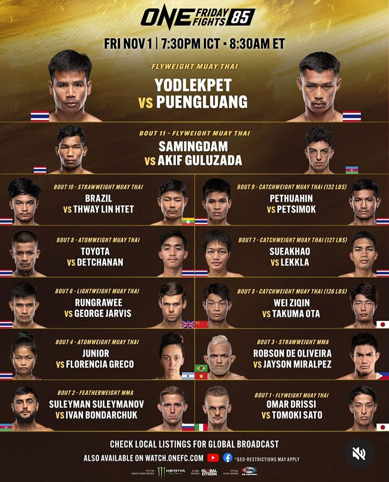 Robson Oliveira continues to play in One Lumpinee - Photo 1