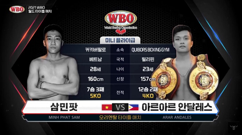 Sam Minh Phat stopped in the 7th half, lost the title of WBO Oritental - Photo 2