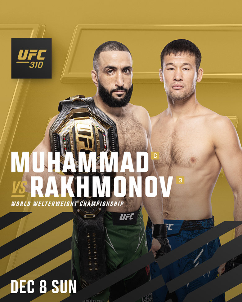 Shavkat Rakhmonov encountered Belal Muhammad at UFC 310 - Photo 1
