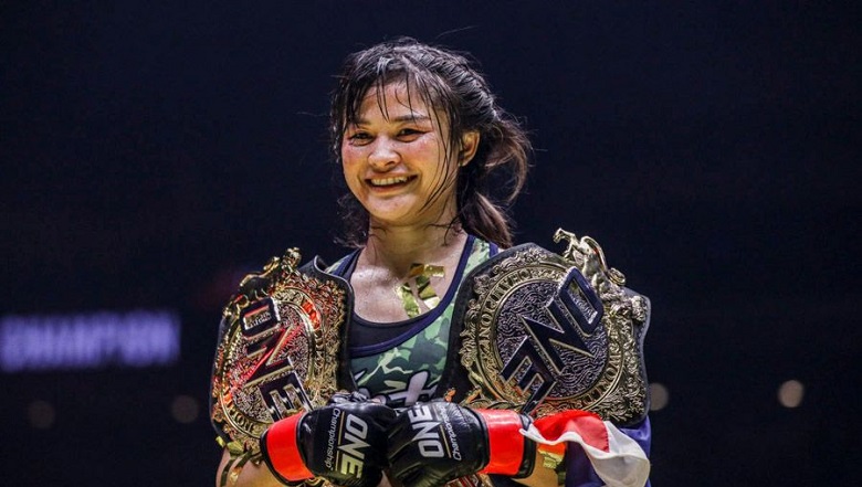 Stamp Fairtex and lovely beauty of female boxers - Photo 2