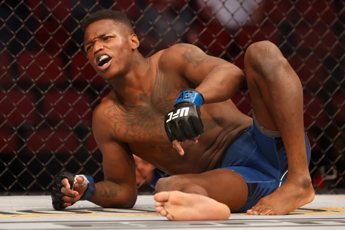 Terrance McKinney torments himself after the act of celebrating his young buffalo at UFC 263 - Photo 1