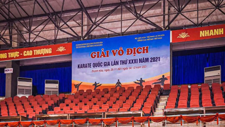 The National Karatedo Championship 2021 was stopped halfway by athletes and referees with Covid -19 - Photo 4