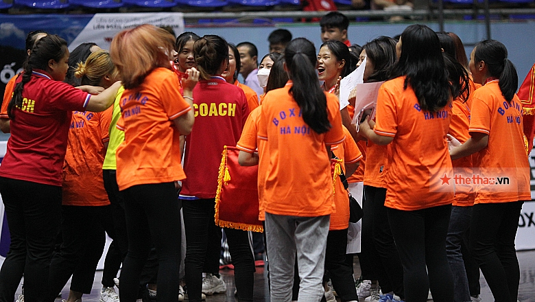The athlete of Hanoi cheered happily when listening to the announcement in the first group of the whole group of 17-18 - Photo 2