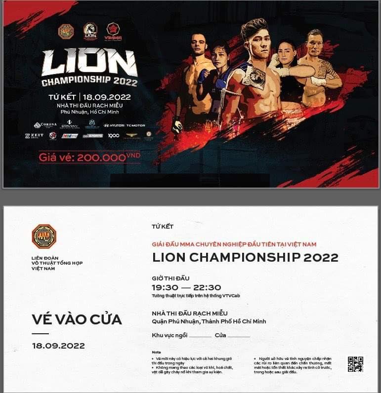 The MMA Lion Championship opens tickets to see the quarterfinals - Photo 1