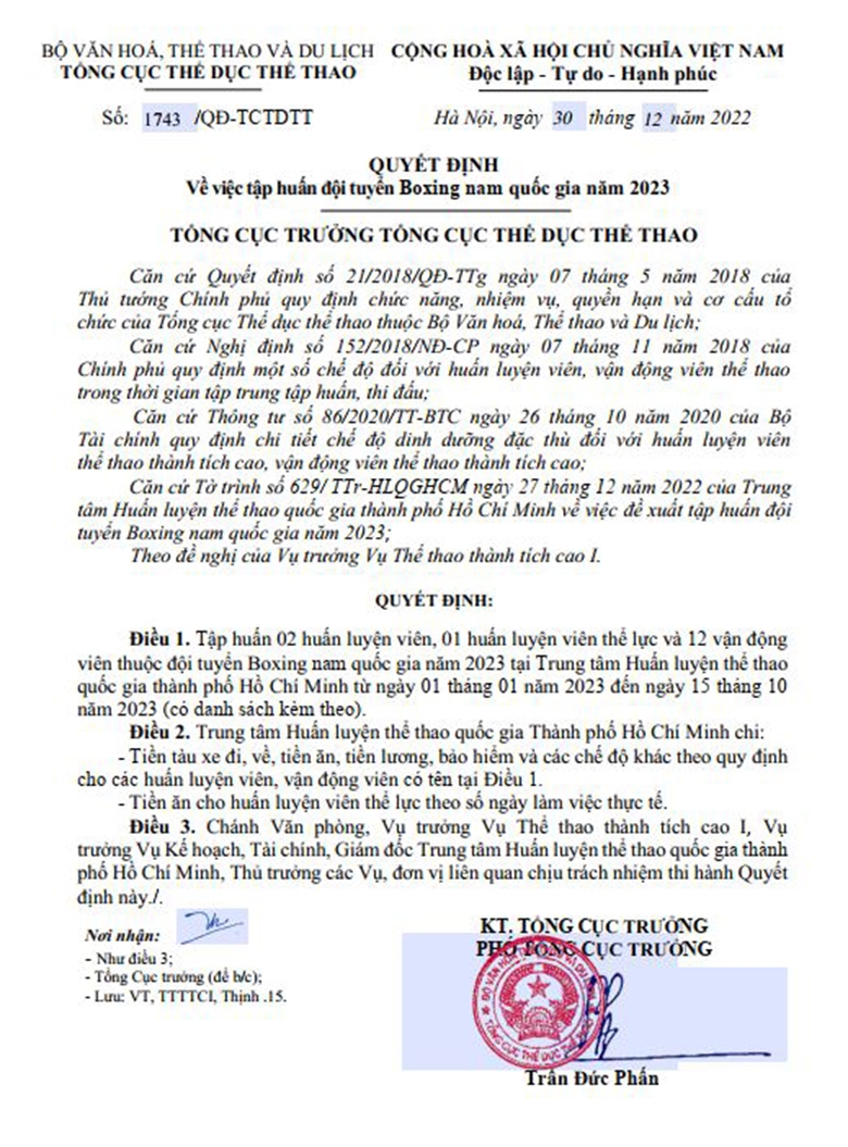 The Vietnam Boxing Team published the list of preparation for SEA Games 31 - Photo 2